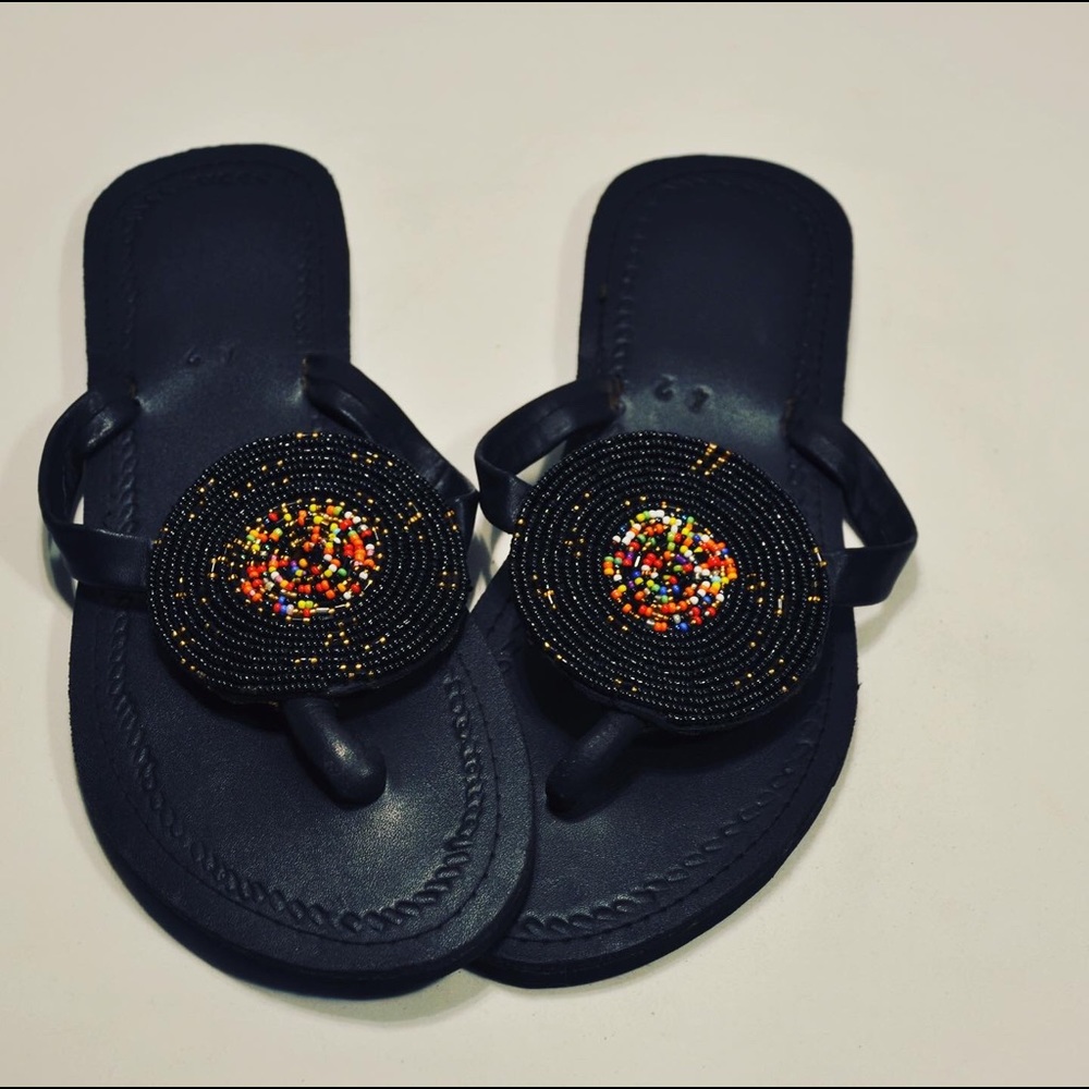 Maasai Beaded Sandals